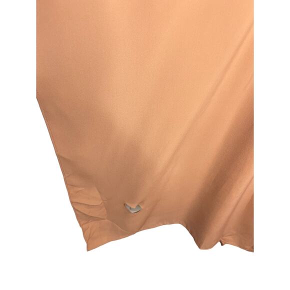 Significant Other Nightsong Dress Strapless Surplice Draped Front Almond Size 8 - Picture 7 of 12